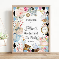 Alice no País das Maravilhas, festa de aniversário