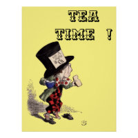 Alice no País das Maravilhas - Mad Hatter - azul-c