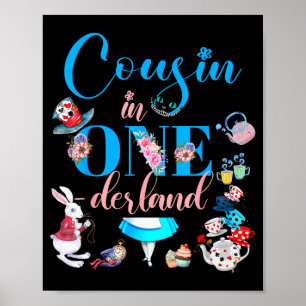 Poster Alice No País Das Maravilhas Prima Da Família Do A