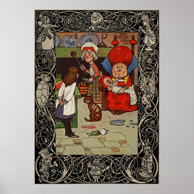 Poster Alice No País Das Maravilhas Que Roubou As Tartes (Frente)