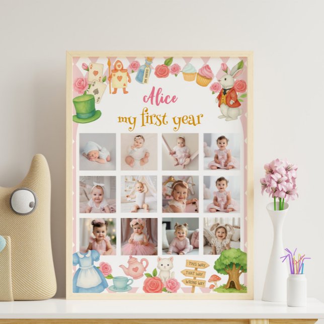 Poster Alice no País das Onederland - Primeiro Passo da F (Criador carregado)