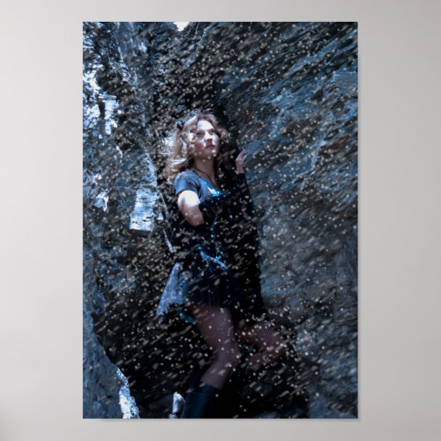 Pôster Alice numa tempestade de neve (Frente)