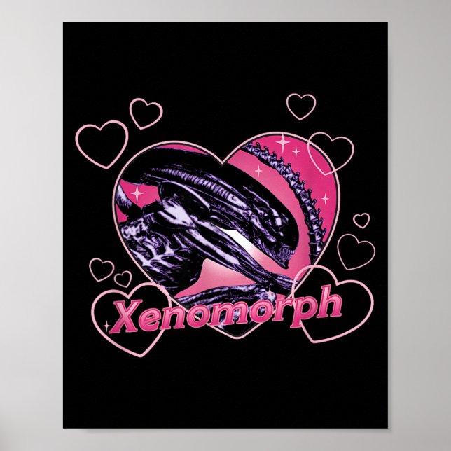 Poster Alien 3 Valentine's Day Loving Xenomorph Heart Rtr (Frente)