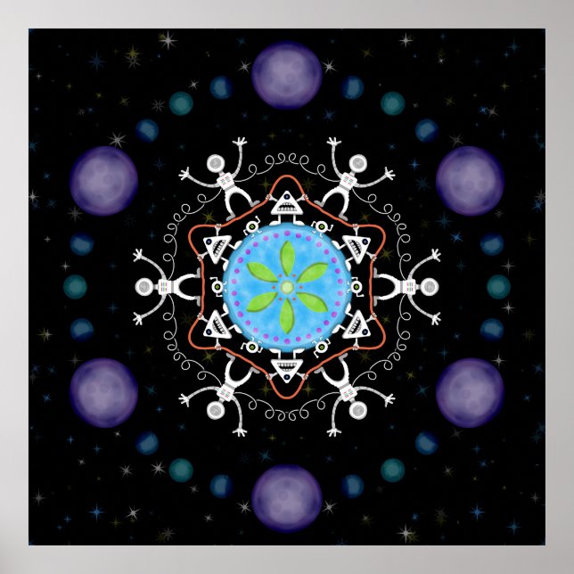 Poster Alien Buddies (Frente)