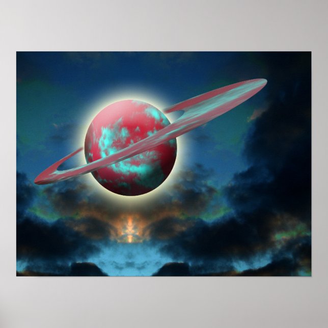 Pôster Alien Planet (Frente)