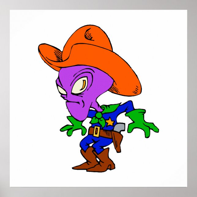 Poster Alienígena (Frente)