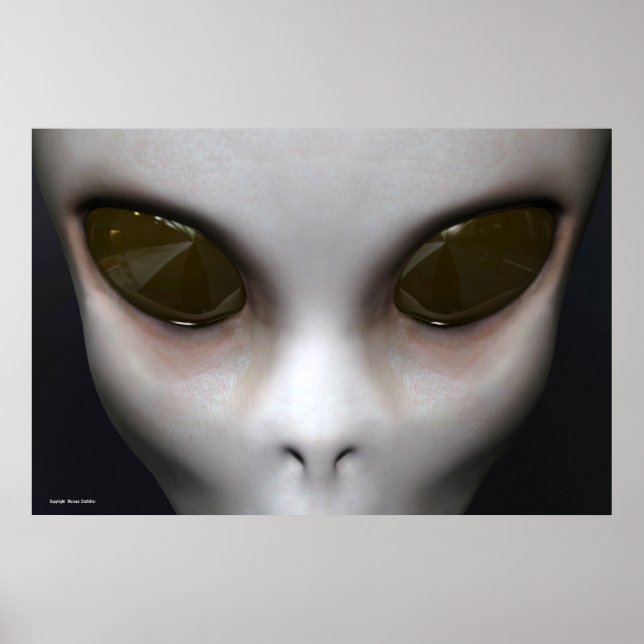 Poster Alienígena (Frente)