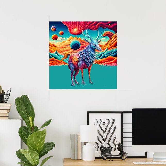 Poster Alienígena (Escritório em casa)