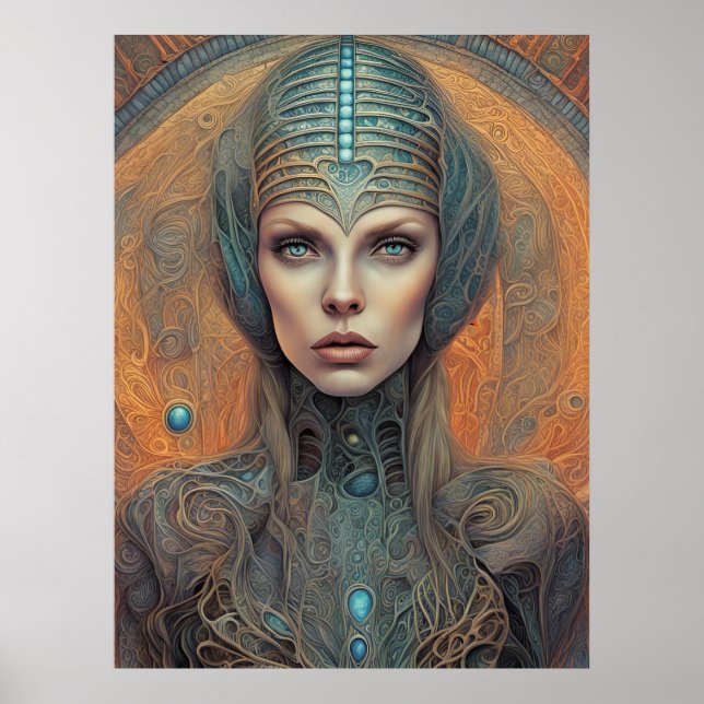 Poster Alienígena (Frente)