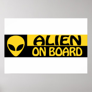 POSTER ALIENÍGENA A BORDO