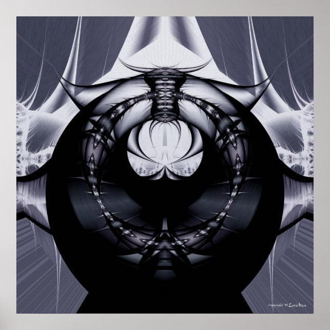 Pôster Alienígena Cápsula (Frente)