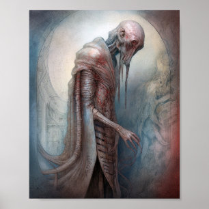 Poster Alienígena Criadora Ficção Científica