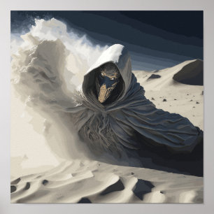 Poster Alienígena da lua