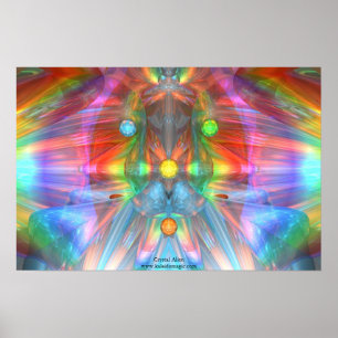 Poster Alienígena de cristal