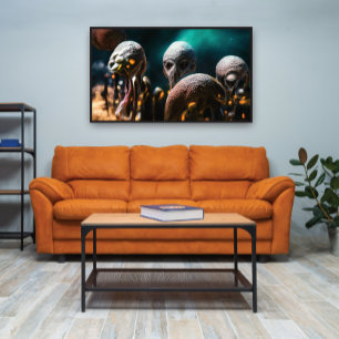 Poster Alienígena de espaço