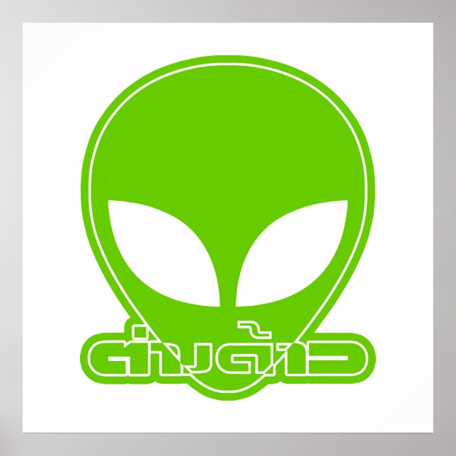 Pôster Alienígena [Estrangeiro] Tang Dao ŞLanguage Script (Frente)