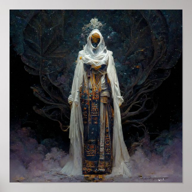 Poster Alienígena Fae Fantasy Sci-Fi (Frente)