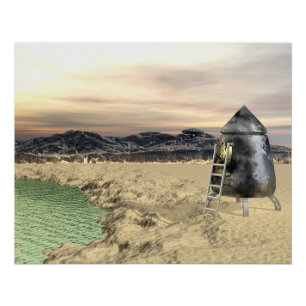 Pôster Alienígena Lander