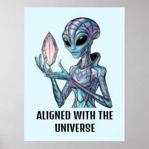 Poster Alienígena Místico