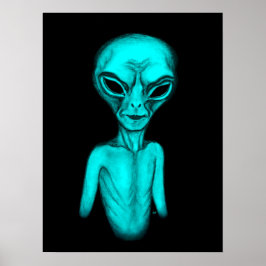 Poster Alienígena, quero acreditar
