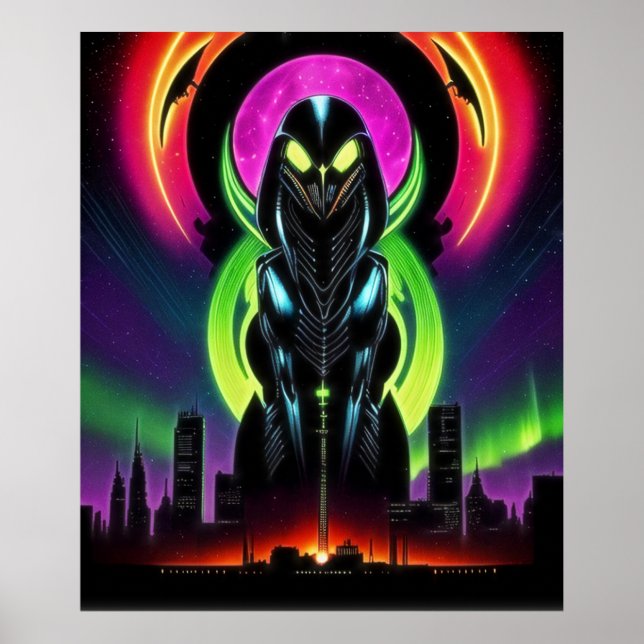 Poster Alienígena Raven 13 (Frente)