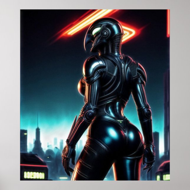 Poster Alienígena Raven 17 (Frente)