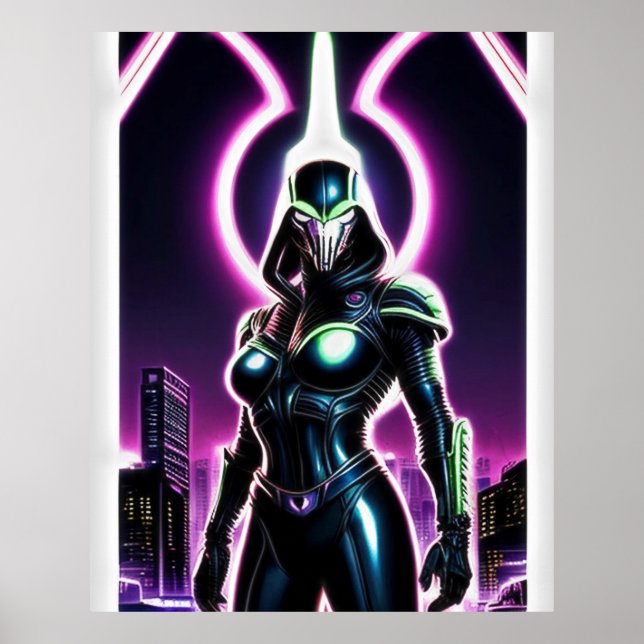 Poster Alienígena Raven 22 (Frente)