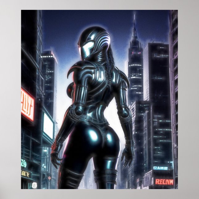 Poster Alienígena Raven 30 (Frente)