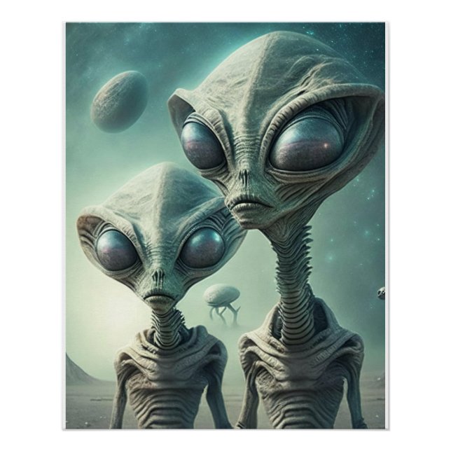 Pôster Aliens! (Frente)