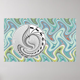 Poster Aliens dançantes ( você pode adicionar palavras )