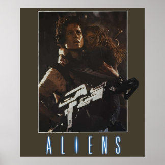 Poster Aliens Ripley Newt