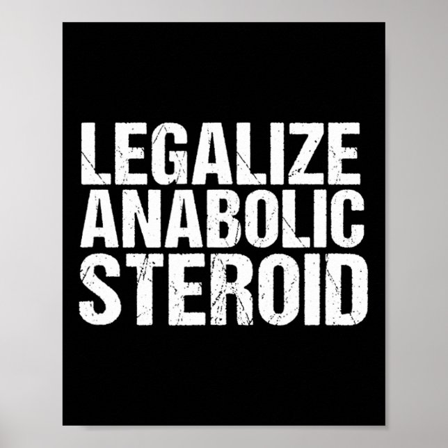 Poster Alignate Anabolic Steroids - Gym Bodybuilding  (Frente)