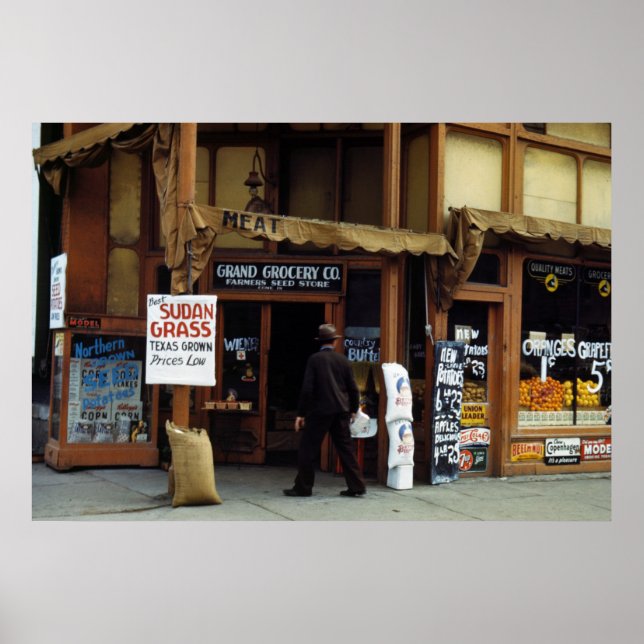 Pôster Alimentação e sementes, 1942 (Frente)