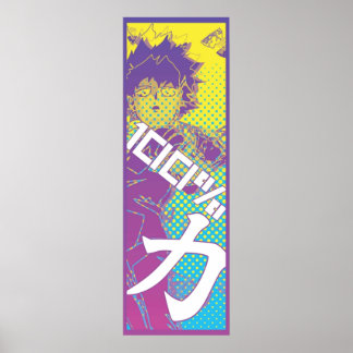 Poster Alimentação Mob Psycho 100