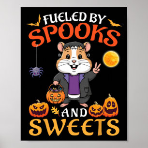 Poster Alimentados Por Manchas E Doces