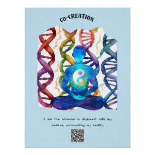 Pôster Alinhado ao Universo: Criando minha realidade