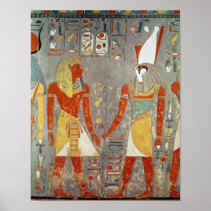 Poster Alivio que descreve Horemheb antes de Horus