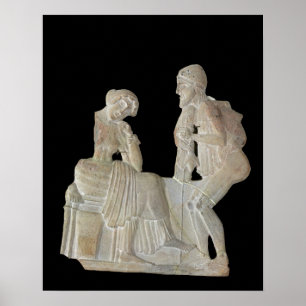Pôster Alivio que descreve Odysseus e Penélope