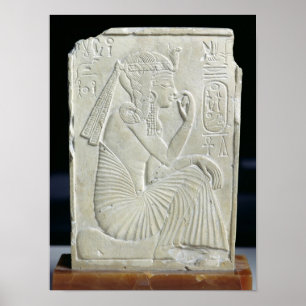 Pôster Alivio que descreve Ramesses II como uma criança