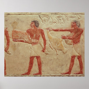 Pôster Alivio retratando funcionários