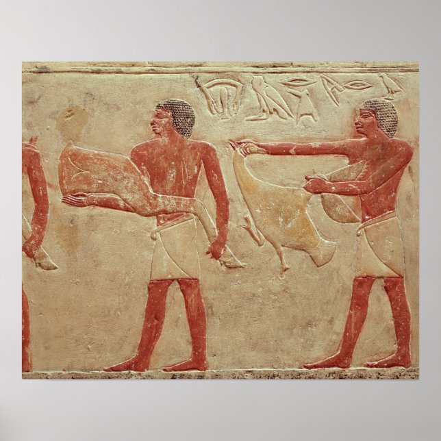 Pôster Alivio retratando funcionários (Frente)