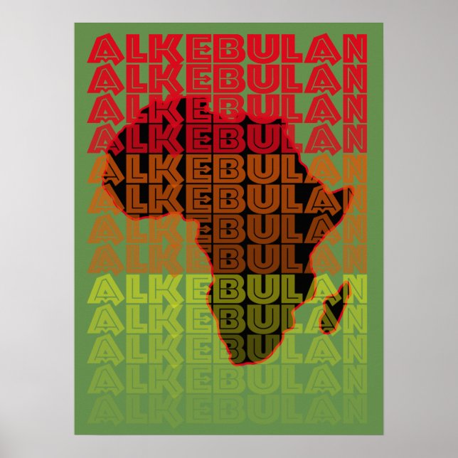 POSTER ALKEBULAN - FADE (Frente)