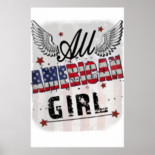 Poster All American Girl