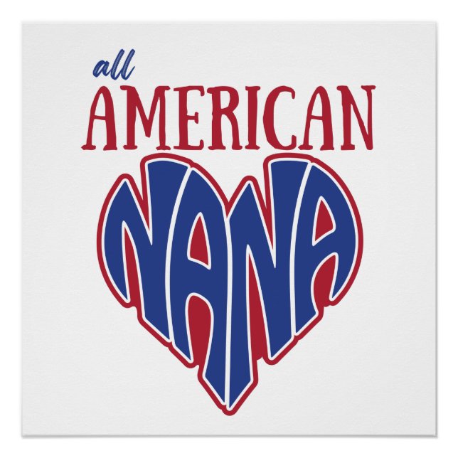 Pôster All American Nana (Frente)