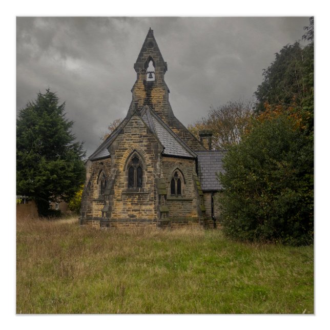Pôster All Saints Church, Whitley (Frente)