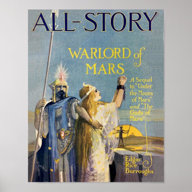 Poster All-Story December 1913 (Frente)