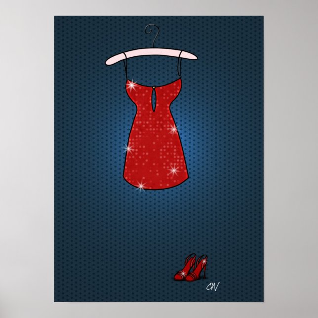 Pôster 'All That Glitters' Print (Frente)