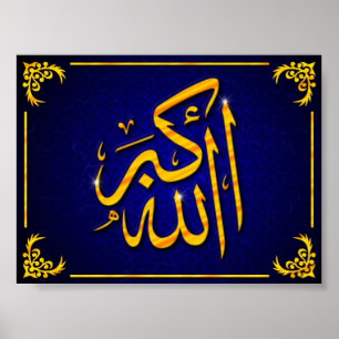 Poster Allahuakbar