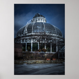 Poster Allan Gardens Conservatory Palm House No 2 Color