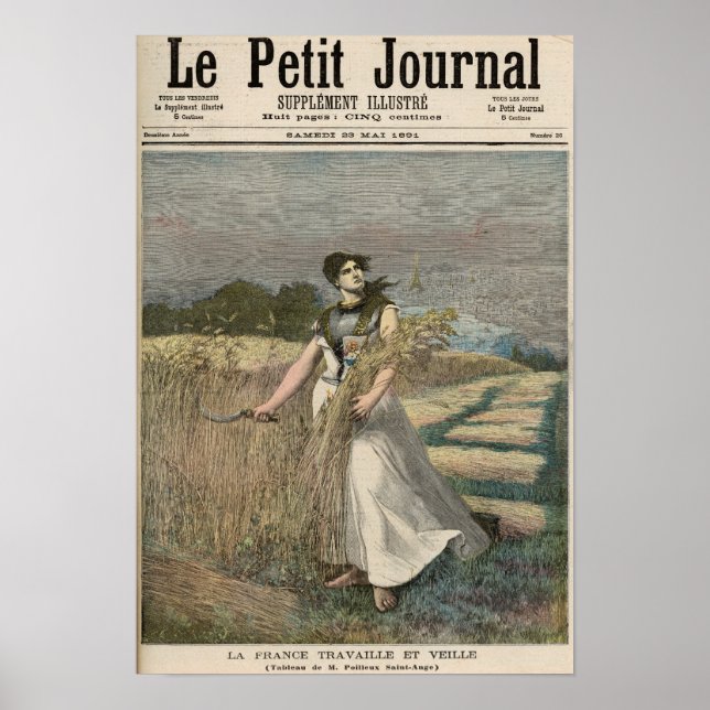 Poster Allegory of France (Frente)